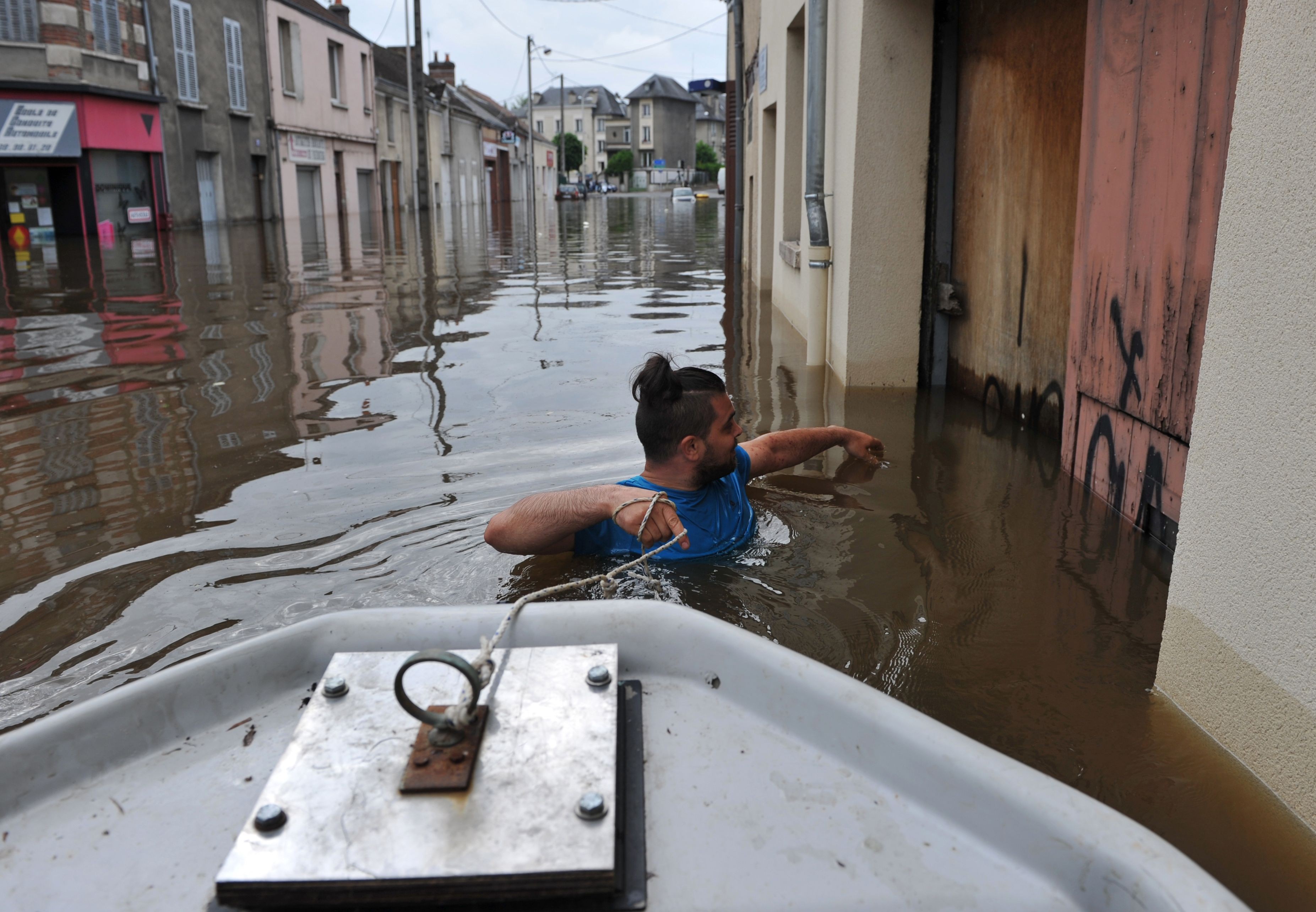 DIAPO. Ces 10 photos qui montrent l'étendue des inondations en France