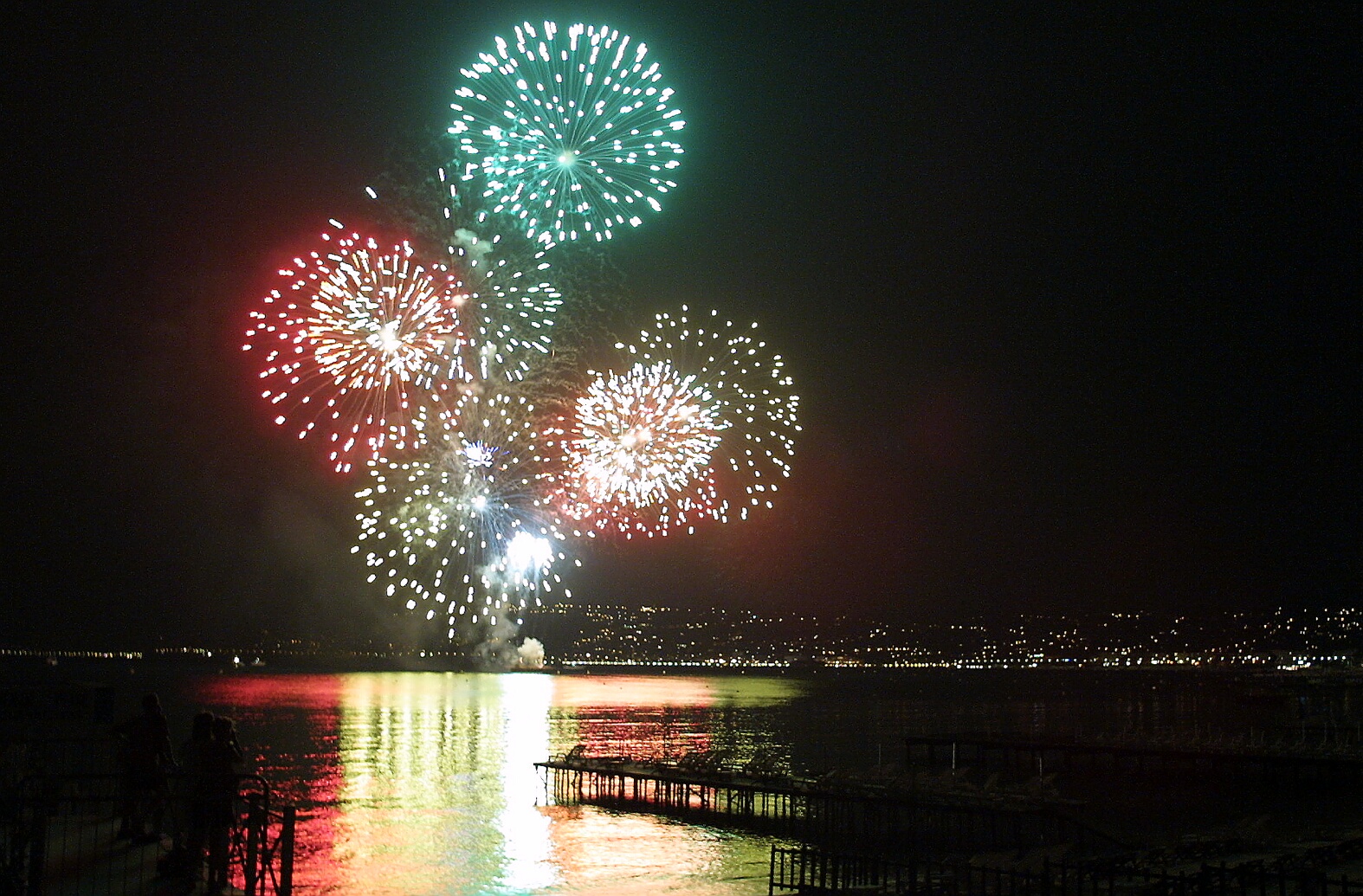 Feu D'artifice Sausset Les Pins 15 Août